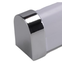 IRON EINDKAP CHROME x2